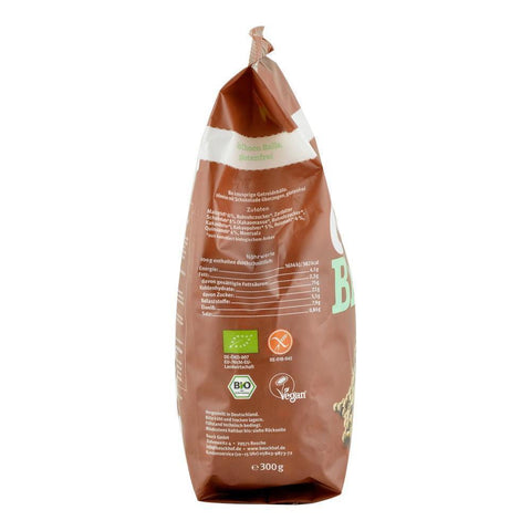 Bile crocante cu ciocolata fara gluten Bauck Hof, bio, 300 g