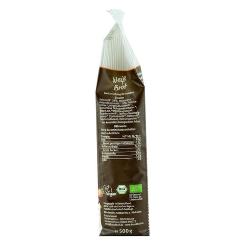 Mix de faina fara gluten pentru paine alba, Bauck Hof, bio, 500 g