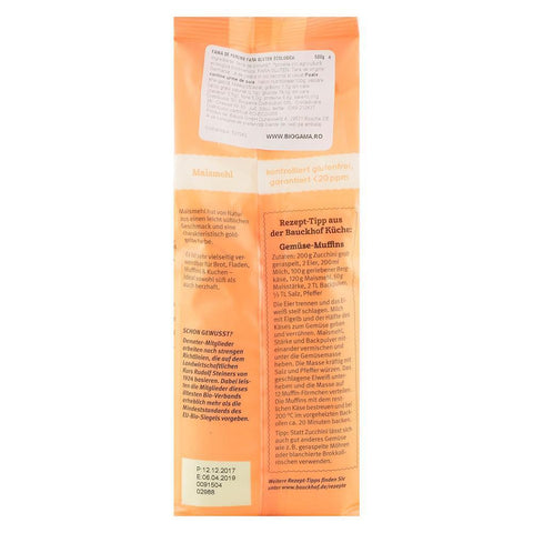 Faina de porumb fara gluten, Bauck Hof, bio, 500 g