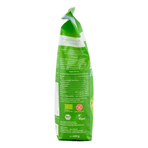 Terci din fulgi de ovaz cu mere si scortisoara fara gluten Demeter Bauck Hof, bio, 400 g