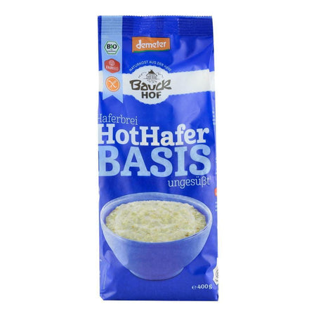 Terci din ovaz bazis FARA GLUTEN Demeter Bauck Hof, bio, 400 g