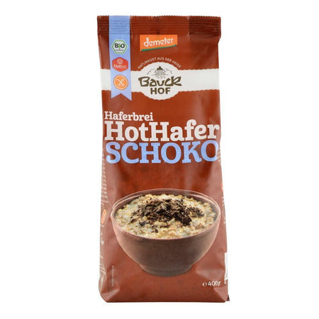 Terci din fulgi de ovaz cu ciocolata fara gluten Demeter Bauck Hof, bio, 400 g