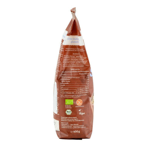 Terci din fulgi de ovaz cu ciocolata fara gluten Demeter Bauck Hof, bio, 400 g