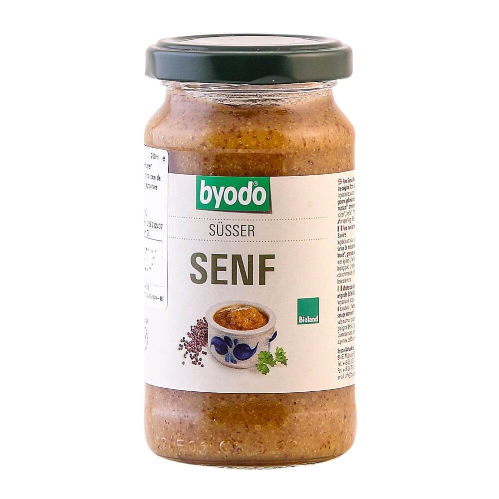 Mustar dulce, fara gluten, bio, 200ml