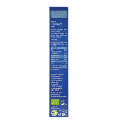 Mei fin in plic 250 g Davert, bio
