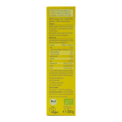 Quinoa tricolora 200 g Davert, bio