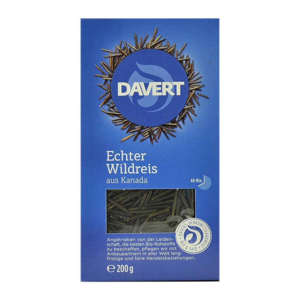 Orez salbatic 200 g Davert, bio