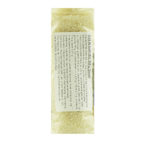 Orez pentru sushi 500 g Davert, bio
