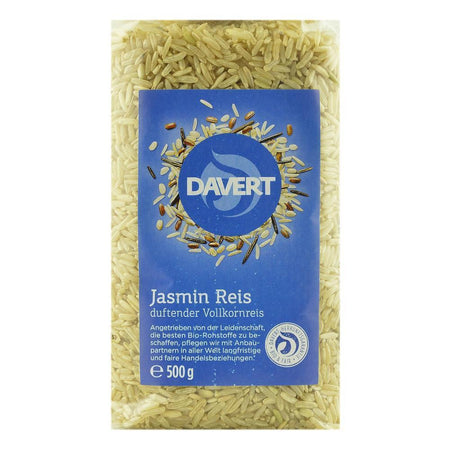 Orez integral Jasmin 500 g Davert, bio