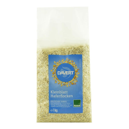 Fulgi mici de ovaz Bioland 1 kg Davert, bio