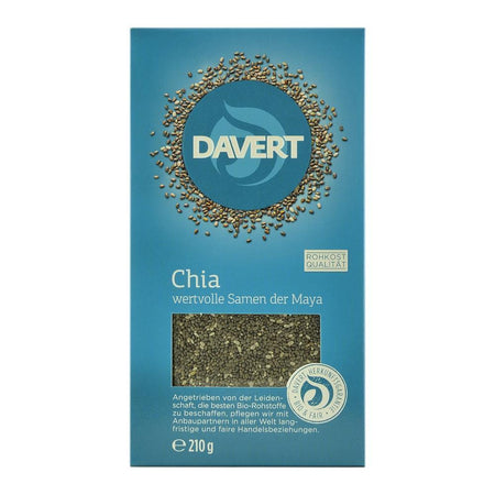 Seminte de chia 210 g Davert, bio