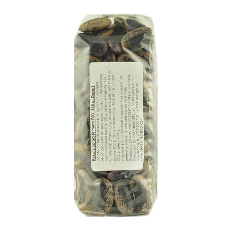 Fasole colorata cu bob mare 500 g Davert, bio