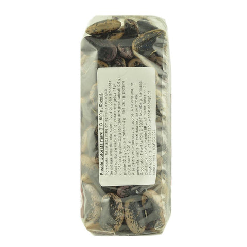 Fasole colorata cu bob mare 500 g Davert, bio