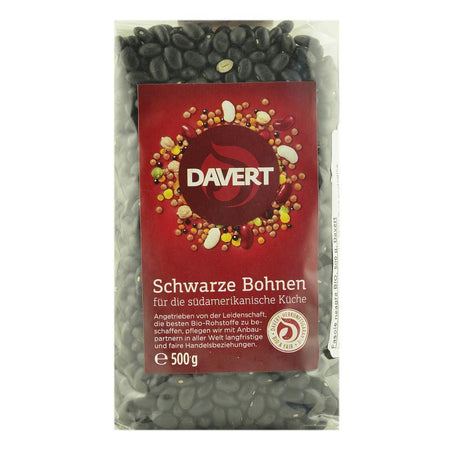 Fasole neagra 500g Davert, bio