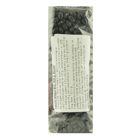 Fasole neagra 500g Davert, bio