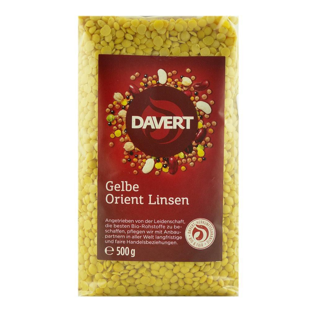 Linte galbena Orient 500 g Davert, bio