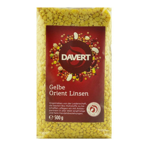 Linte galbena Orient 500 g Davert, bio