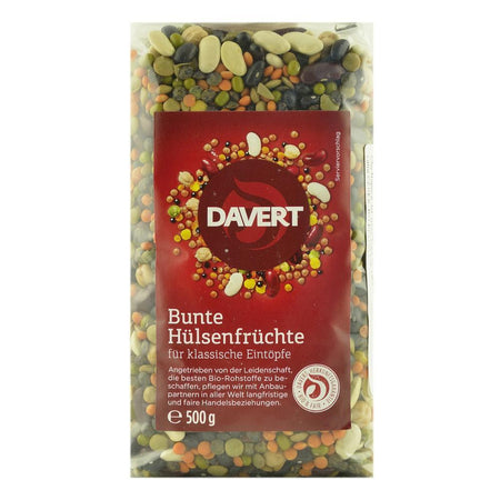 Mix de leguminoase colorate 500 g Davert, bio