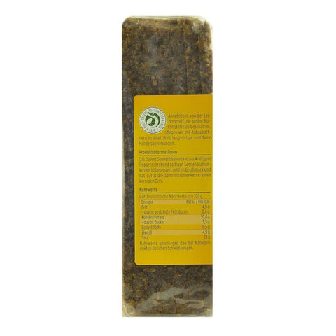 Paine din seminte de floarea soarelui 500 g Davert, bio