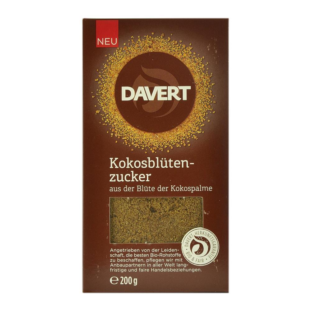Zahar din floare de cocos 200 g Davert, bio