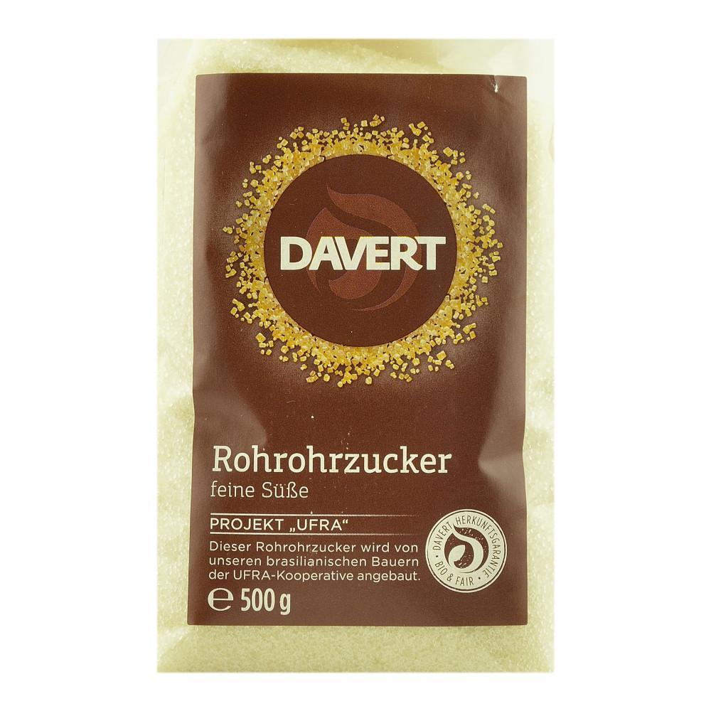 Zahar brut din trestie 500 g Davert, bio