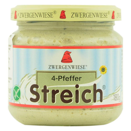 Pate vegetal cu 4 feluri de piper, Zwergenwiese, bio, 180g