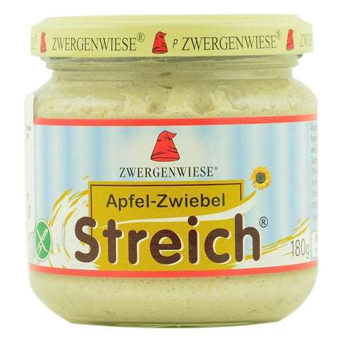Pate vegetal cu mere si ceapa, Zwergenwiese, bio, 180g