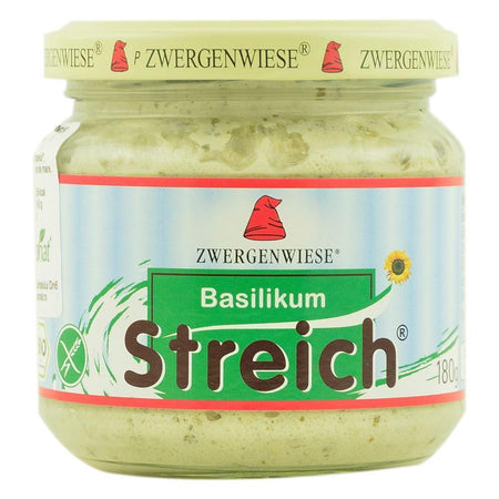 Pate vegetal cu busuioc, bio, Zwergenwiese, 180g