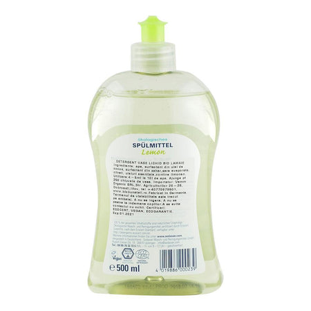 Detergent Lichid pentru Vase cu Lamaie Sodasan, bio, 500 ml