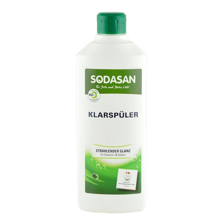 Solutie de Clatit Vase pentru Masina de Spalat Vase Sodasan, bio, 500 ml