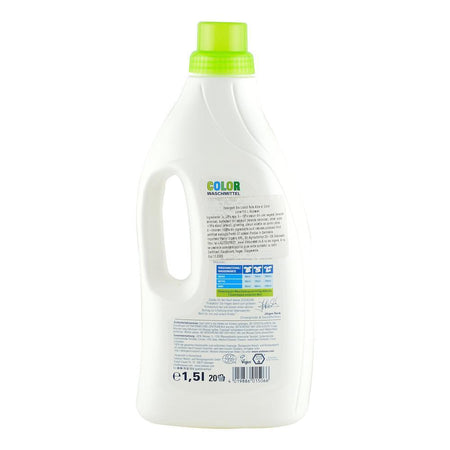 Detergent Lichid Rufe Albe si Colorate cu Lime Sodasan, bio, 1,5 l