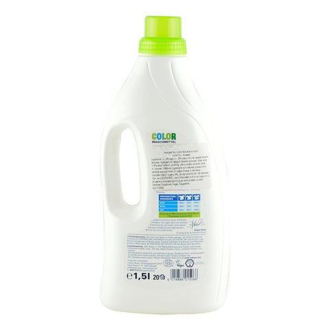 Detergent Lichid Rufe Albe si Colorate cu Lime Sodasan, bio, 1,5 l