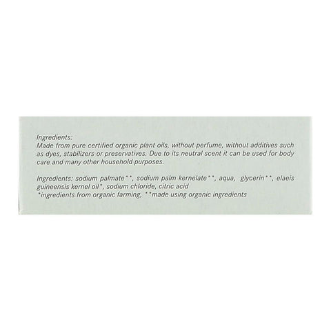 Sapun Solid Compact Neutru Sodasan, bio, 100 g