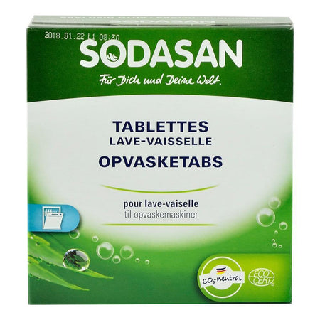 Tablete pentru Masina de Spalat Vase Sodasan, bio, 25 buc