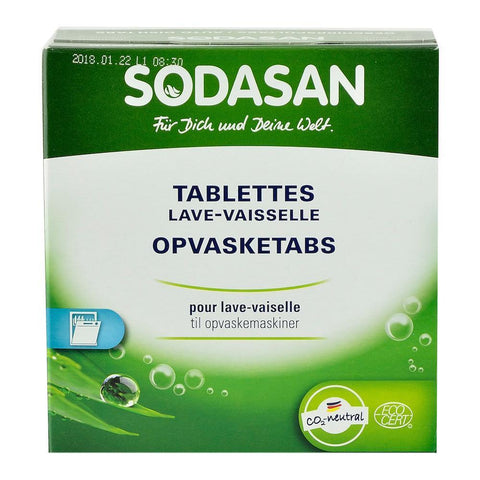 Tablete pentru Masina de Spalat Vase Sodasan, bio, 25 buc