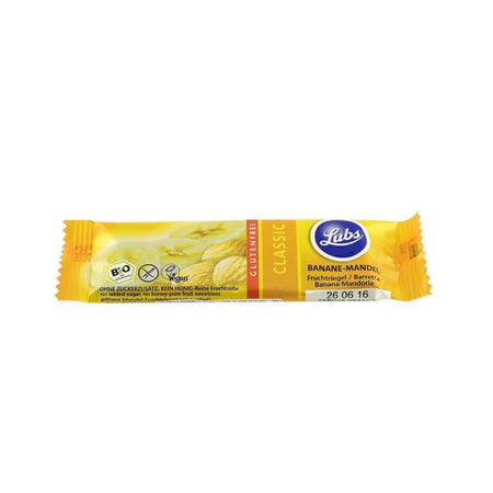 Baton cu banana si migdale, fara gluten, bio, 40g - Republica BIO
