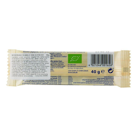 Baton cu migdale si vanilie, fara gluten, bio, 40g