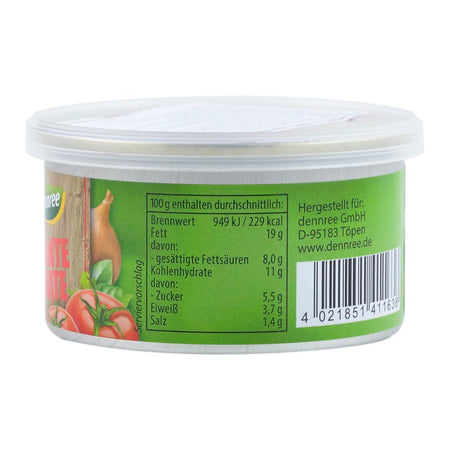 Pate picant cu tomate, Dennree, bio, 125 g