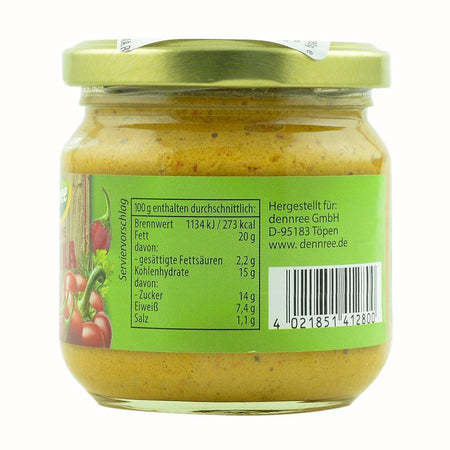 Pate vegetal cu ardei si chili, bio, 180g
