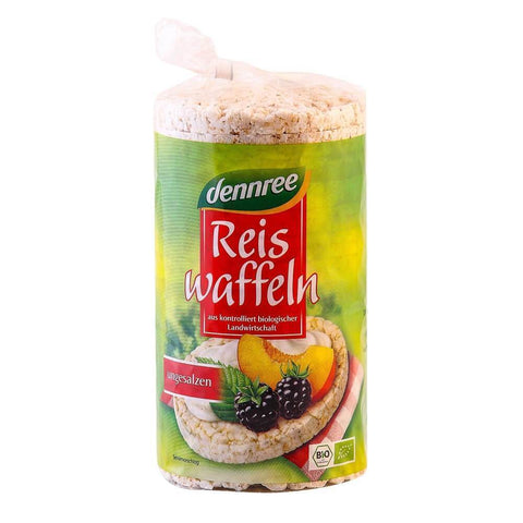 Vafe din orez expandat, fara sare, bio, 100g