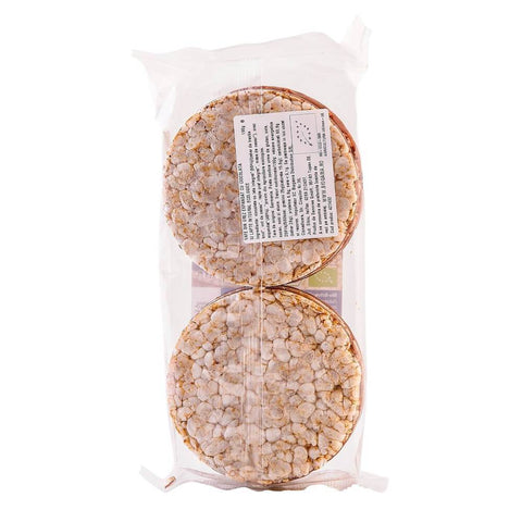 Vafe din orez expandat cu ciocolata si lapte integral, bio, 100g
