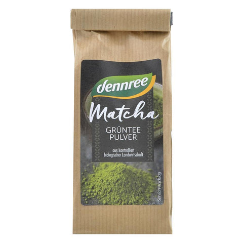 Matcha pulbere de ceai verde, Dennree, bio, 30 g