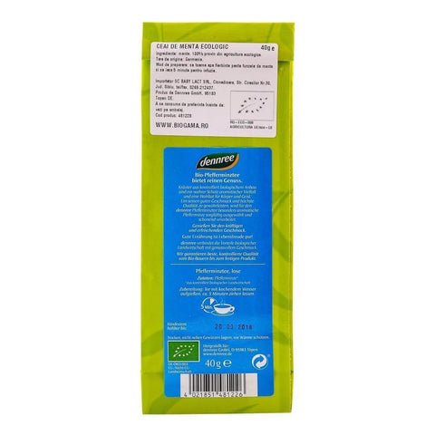 Ceai de menta, bio, 40g - Republica BIO