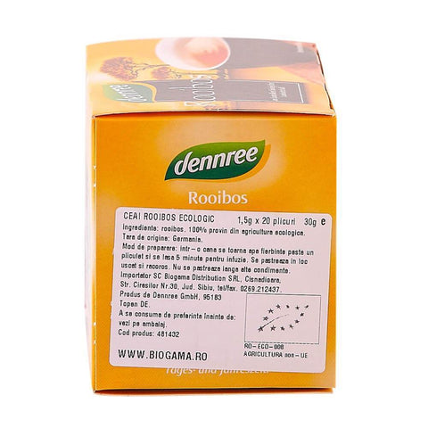 Ceai Rooibos, bio, 1,5g x 20 plicuri - Republica BIO