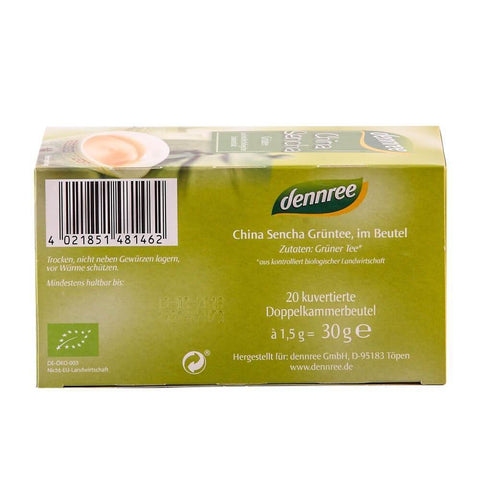 Ceai verde Sencha, bio, 1,5g x 20 plicuri - Republica BIO