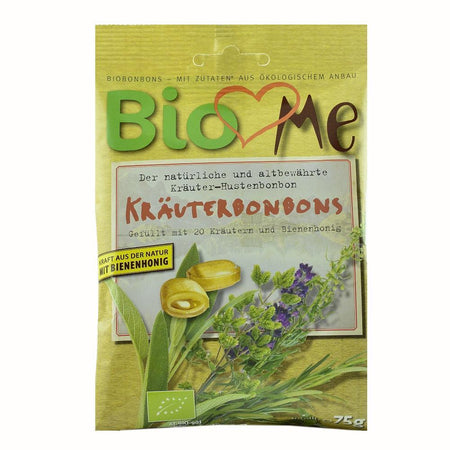 Bomboane cu plante si miere, bio, 75g - Republica BIO