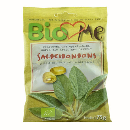 Bomboane cu salvie, bio, 75g - Republica BIO
