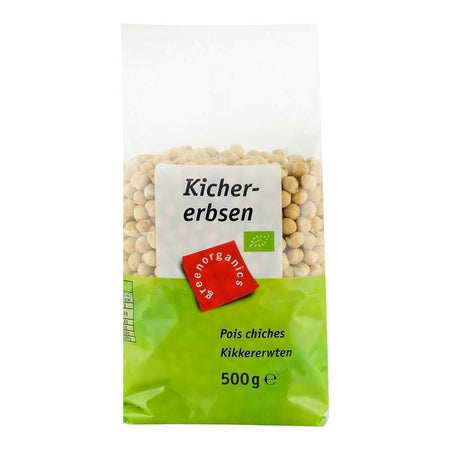 Boabe de naut Green Organics, bio, 500 g