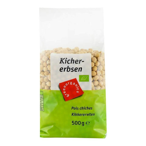 Boabe de naut Green Organics, bio, 500 g