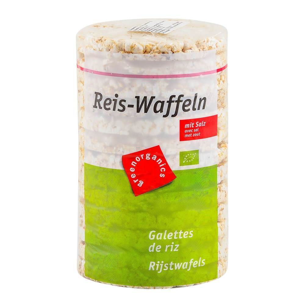 Rondele de Orez Integral Expandat cu Sare Bio 100g